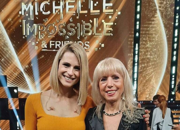 Bollate, Fenina in Tv con Michelle Hunziker Bollate Fenina Michelle Hunziker