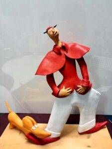 Mostra di Carla Albertella al Museo della ceramica di Saronno