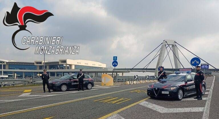 carabinieri droga malpensa
