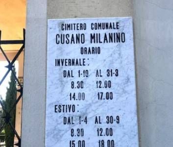Cimitero di Cusano: i moduli degli ossari in calcestruzzo ora diventano in pvc cimitero cusano