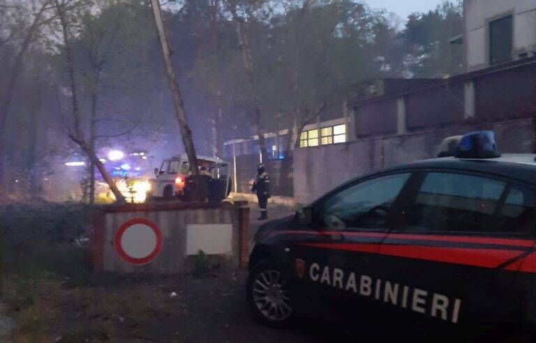 incendio Cesate Limbiate