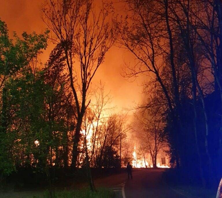 incendio cesate solaro