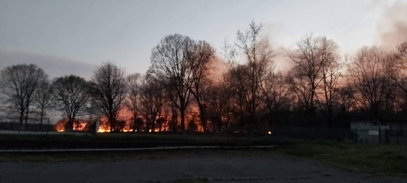 incendio cesate limbiate