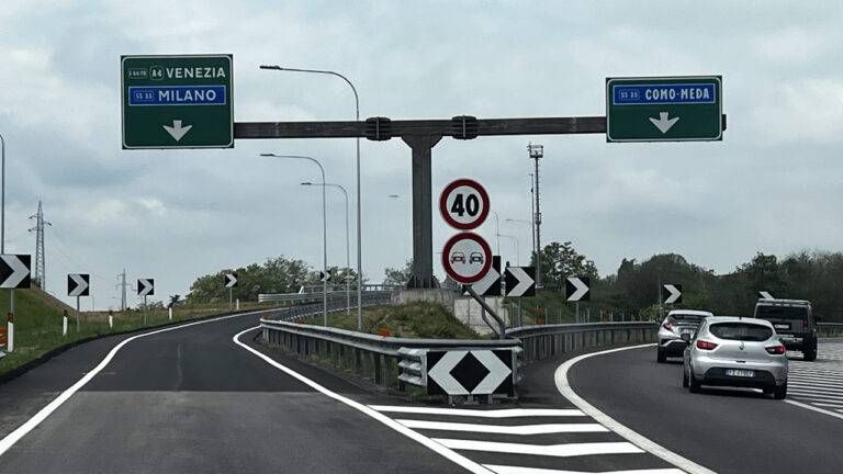 Rho-Monza, aperto l’innesto (per Milano) tra Tangenziale Nord e Milano-Meda a Paderno mimeda 768x432