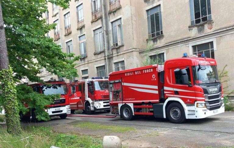 incendio ospedale garbagnate