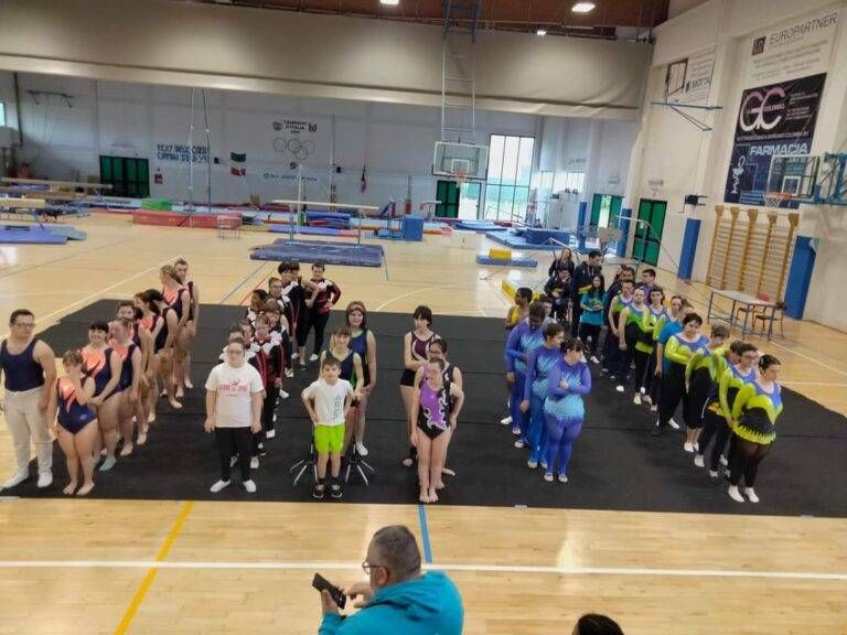 Special Ginnastica Ares alla presentazione 768x576