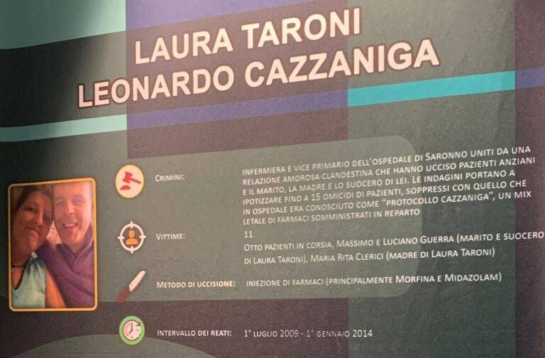 Taroni Cazzaniga saronno mostra