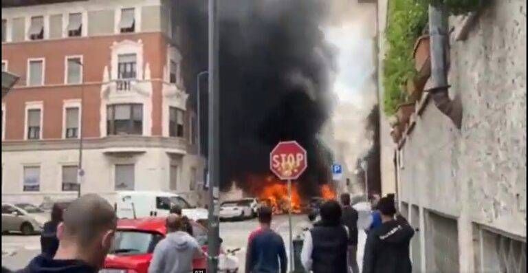 Esplosione in strada in Porta Romana: evacuata una scuola – VIDEO porta romana e1683801805895 768x397