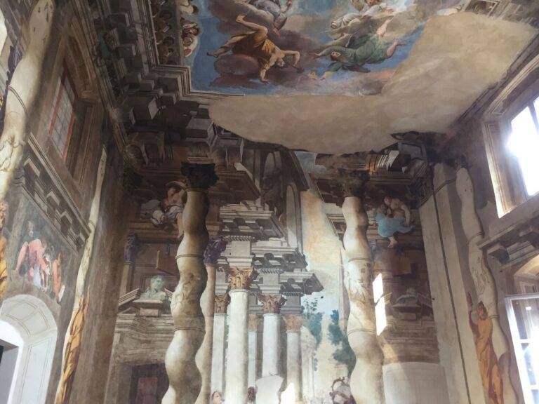 Palazzo Omodei di Cusano come il cantiere del Duomo, Fdi: “Lo ridaremo ai cittadini” cusano palazzo omodei 768x576