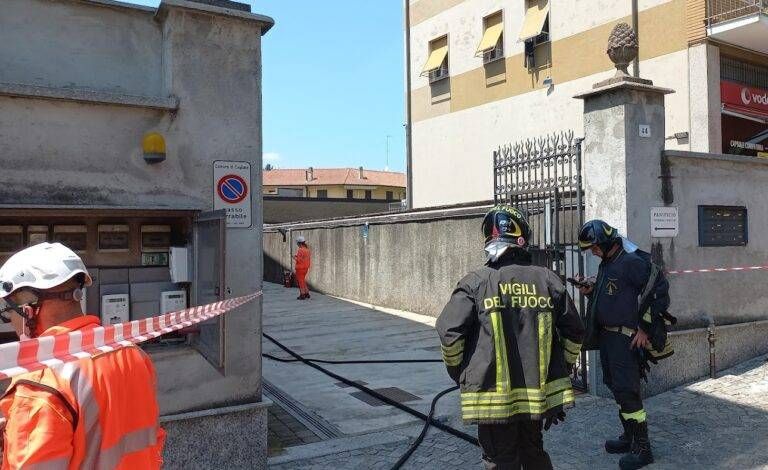 cogliate panificio incendio