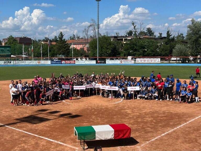 SOFTB Panoramica delle squadre al Citta di Bollate 768x576