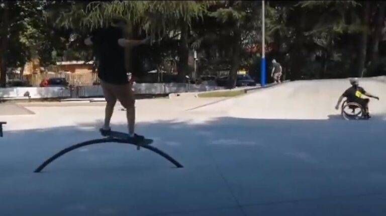 Senago Skate park inclusivo