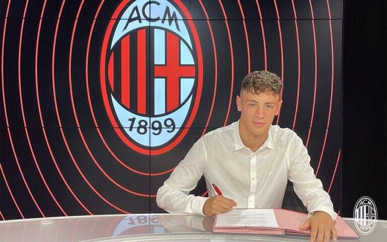 Limbiate, Andrea Bozzolan rinnova per 4 anni il suo contratto con il Milan limbiate bozzolan 768x480