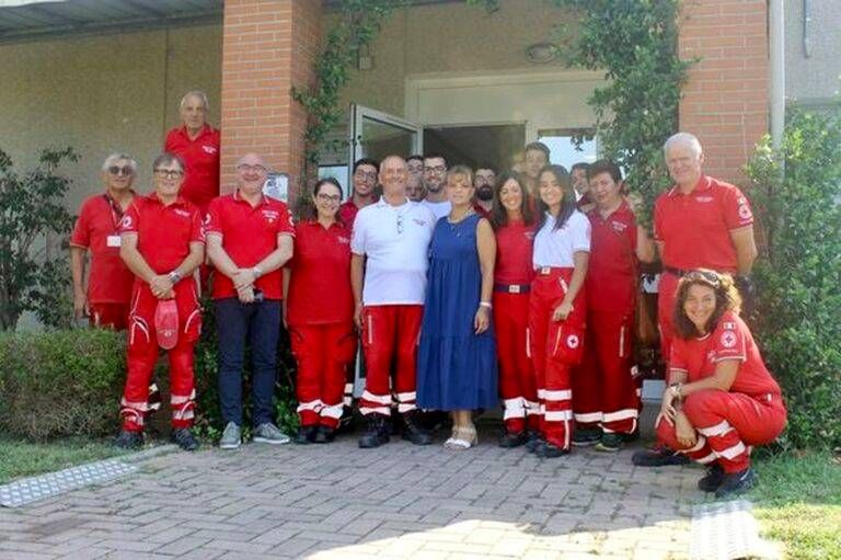 croce rossa festa presidente nazionale