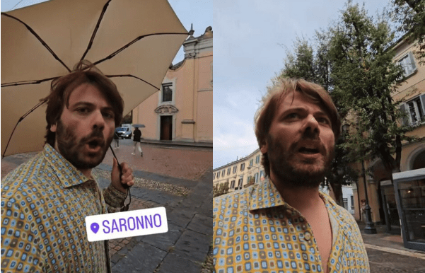 Il mio viaggio a… Saronno, Piero Armenti da New York per le vie della città Piero Armenti Saronno viaggio
