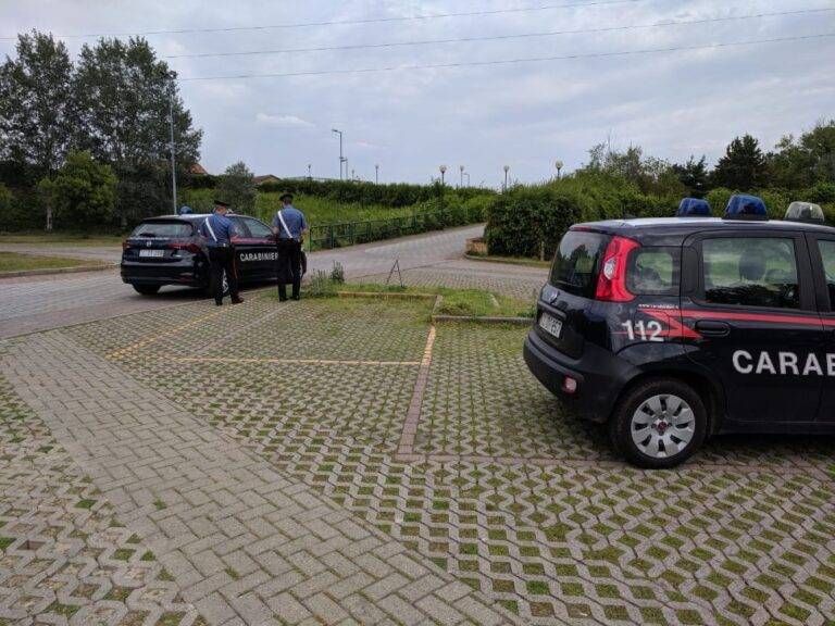 Gerenzano, telecamere nel parcheggio tartassato dai furti al Parco degli Aironi 20190607 parco aironi carabinieri 768x576