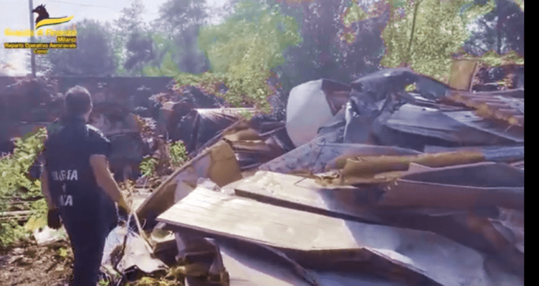 Bollate discarica abusiva