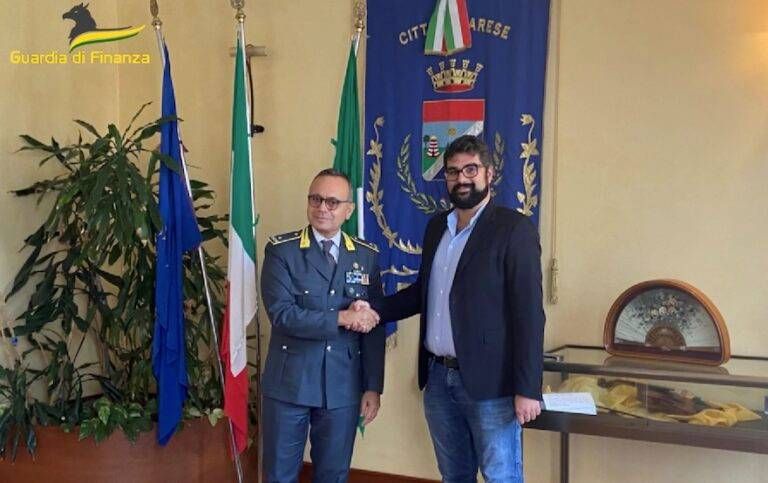 Arese guardia di finanza