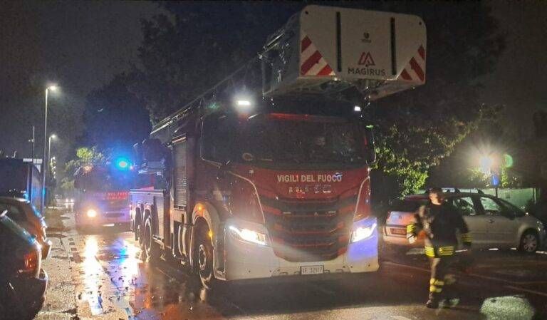 milano incendio ostello