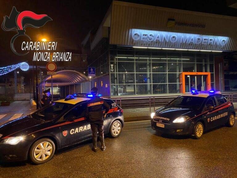 carabinieri droga cesano maderno
