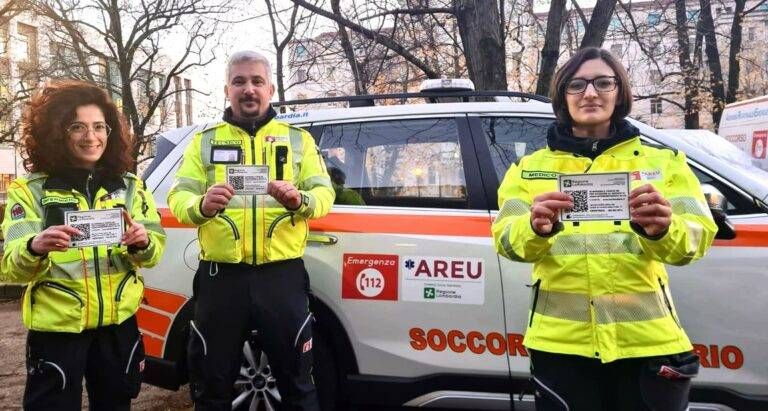 Lingua segni Lis Areu Ambulanze