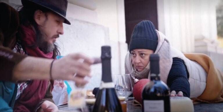 Novate Melina panettiera clochard