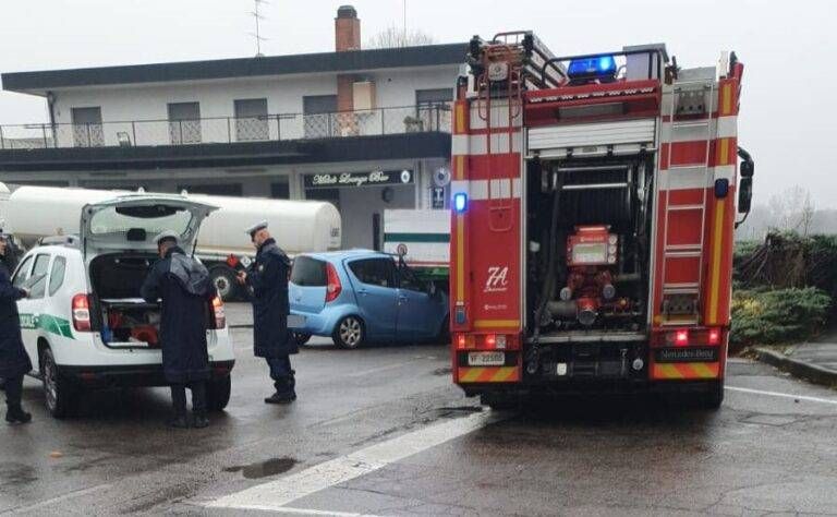 Solaro incidente camion ragazzo