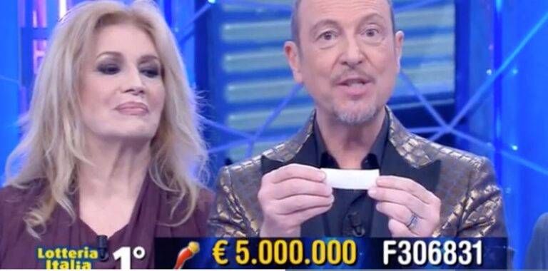 Lotteria Italia, 5 milioni a Milano con Amadeus: elenco di tutti i biglietti vincenti lotteria Italia biglietti vincenti