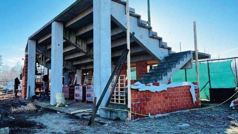 Senago lavori campo Baseball