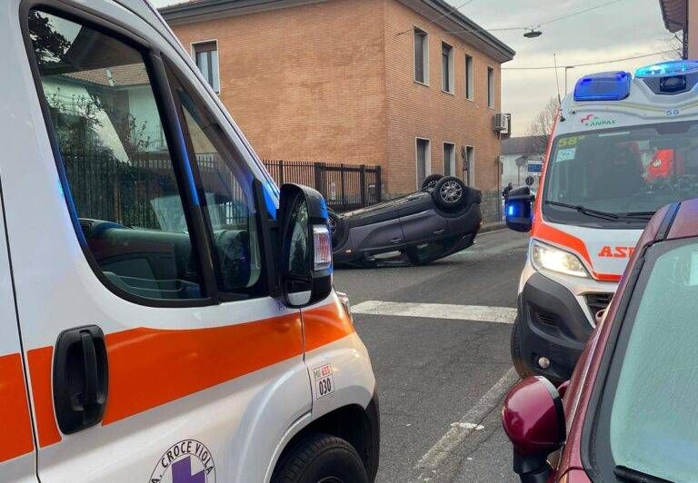 incidente ribaltata rho