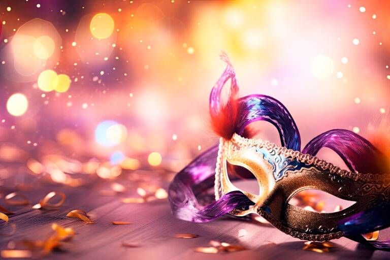 Questo week-end impazza il Carnevale: sfilate di carri e mascherine, spettacoli e concorsi festa del carnevale maschera veneziana 768x512