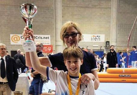 Cesate, il giovanissimo Giona è campione italiano di ginnastica Cesate Giona campione ginnastica