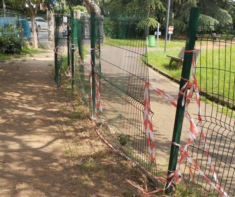 saronno vandali parco