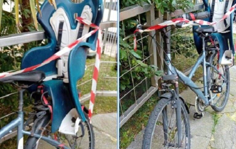 Di chi è questa bicicletta che è stata rubata? bicicletta rubata bollate
