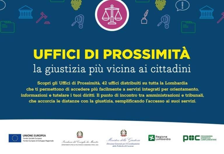uffici prossimità regione