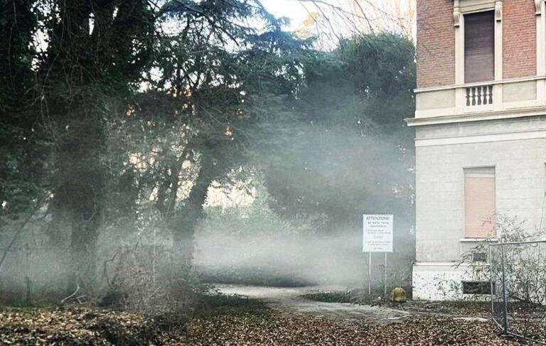 Garbagnate incendio vecchio ospedale