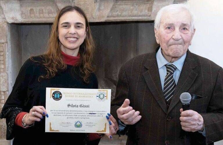 Bollate, a Silvia Gissi il prestigioso premio “Il Coraggio” Bollate Silvia Gissi premio