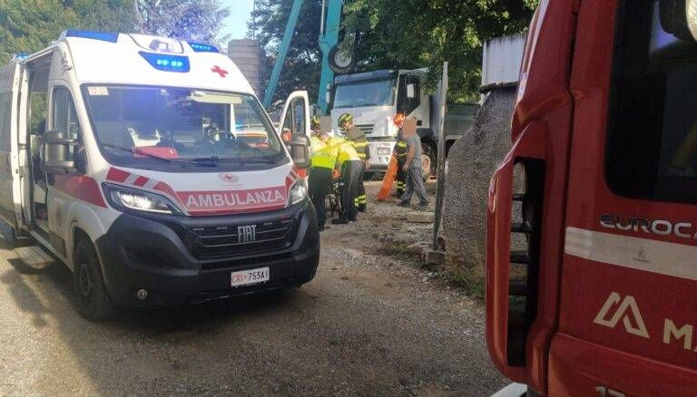 Lazzate incidente lavoro