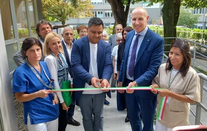 Inaugurato al Centro diurno di Bollate il “Giardino sensoriale” Bollate giardino sensoriale