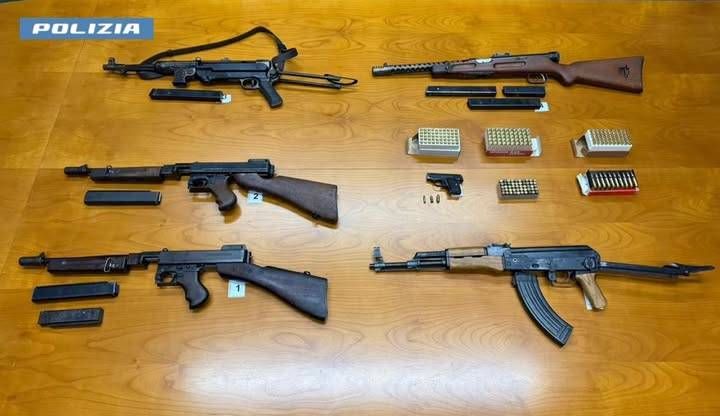 Traffico di armi da guerra, due arresti a Garbagnate