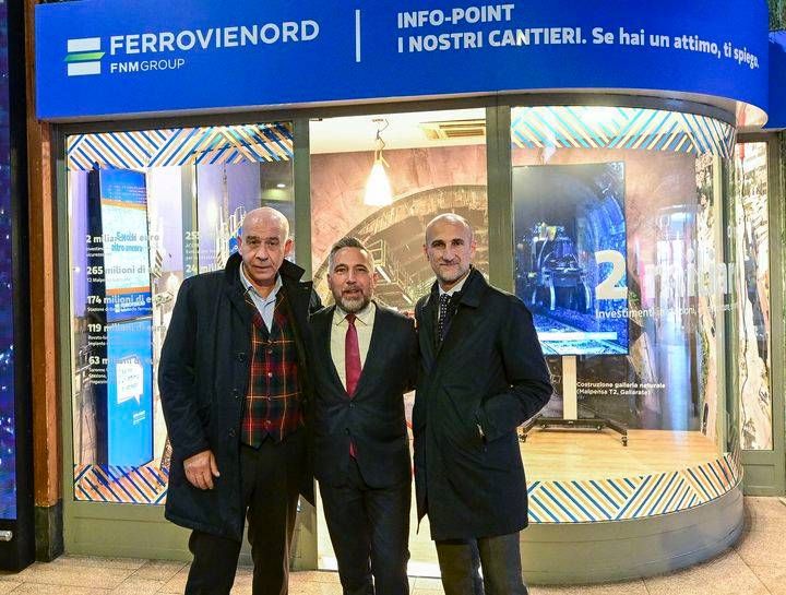 A Milano Cadorna l’Infopoint con tutti i cantieri di Ferrovie Nord:  “se hai un attimo di tempo, ti spiego”