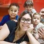 Alessandro Bedeschi e la sua famiglia nella copertina del libro