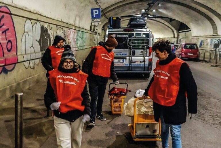 Eroi Cesate senzatetto Milano