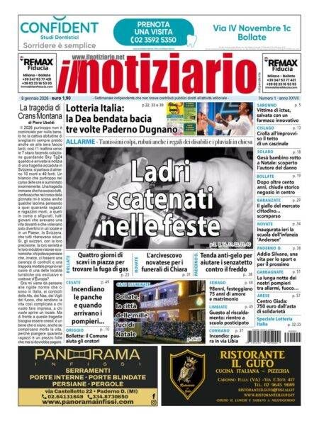 prima pagina ladri scatenati