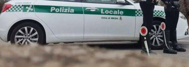 Meda, tampona donna incinta e fugge: trovate cocaina e marijuana nell’auto abbandonata Meda incidente
