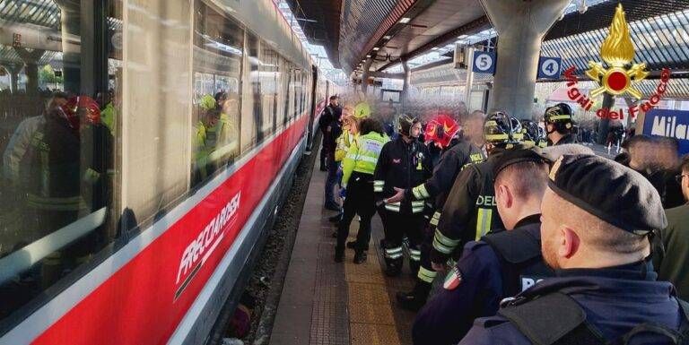rogoredo investito treno morto