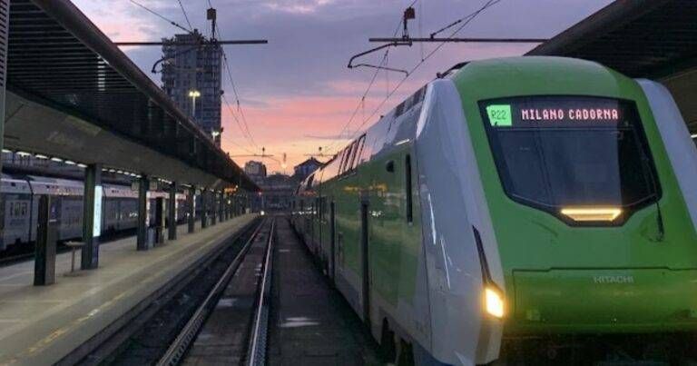 Trenord puntualità Lombardia