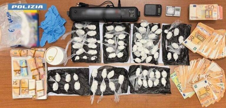 Operazione antidroga appartamento Novate