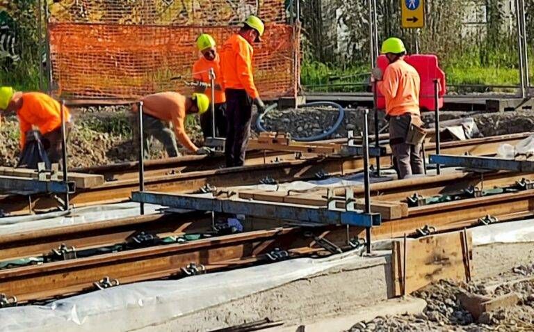 cantiere tram milano-Seregno