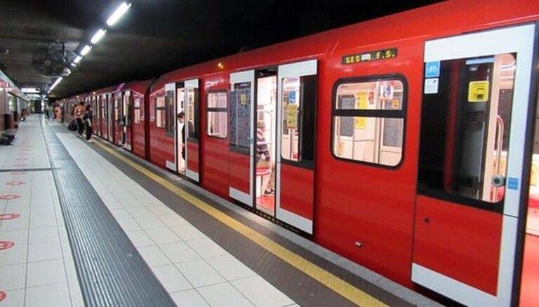 metro milano rossa